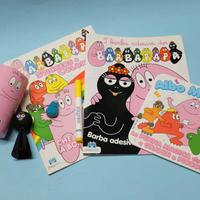Lotto Barbapapà puzzle album colorare adesivi albo