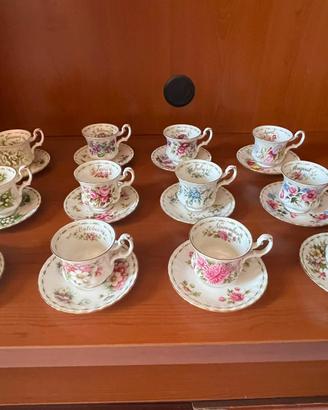 Tazze mesi Royal Albert