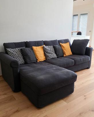 Divano 3 posti IKEA con chaise longue contenitore