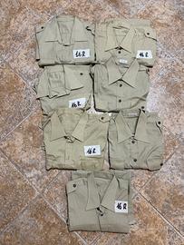 STOCK CAMICIE DROP ESTIVA ESERCITO