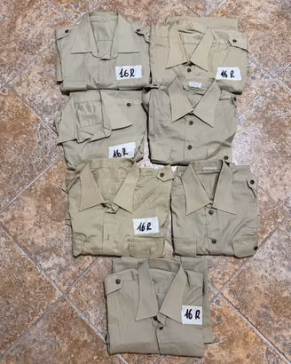 STOCK CAMICIE DROP ESTIVA ESERCITO