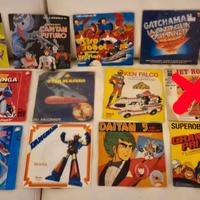 dischi vinile robot cartoni sigle