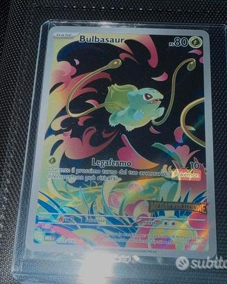 Bulbasaur mega evo promo topper 133/132