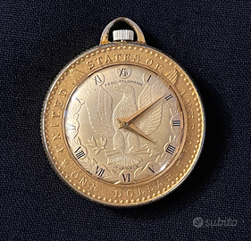 Orologio da tasca Dollaro Vintage Fero Feldmann