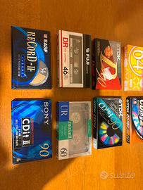 16 cassette vergini sigillate collezione