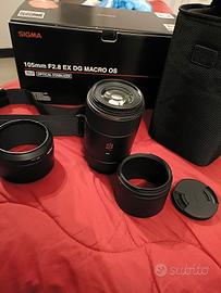 sigma 105mm 1:2.8 DG macro hsm EX