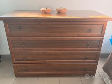 Cassettiera in legno