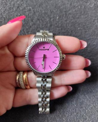 Orologio Hoops in acciaio