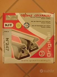 KIT DI FISSAGGIO BARRE GREEN VALLEY N.247