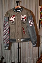 Off-White x AC Milan Varsity Jacket