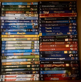 Dvd Disney oltre 100 titoli disponibili