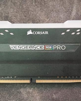 RAM DDR4 Corsail Vengeance PRO 8GB RGB 3200MHz