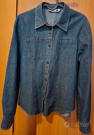 Camicia vintage in jeans da donna