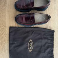 Mocassini Tod's in pelle - Suola Chunky - Come
Nuo