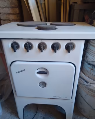 Cucina elettrica  vintage TIBB Tecnomasio anni 40-