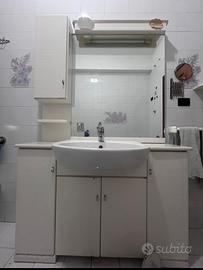 SVENDITA Mobile Bagno completo specchio 130cm
