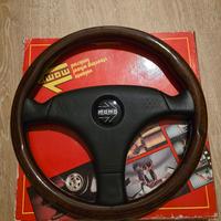 Volante Momo pelle legno vl35 Zender