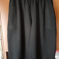 Pantaloni felpati neri Tg XXXL 