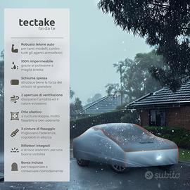 Telo copriauto antigrandine tectake misura M