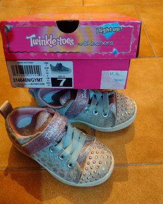 Scarpa tennis bambina Skechers