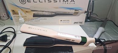 piastra capelli imetec bell.ssima steam elixir