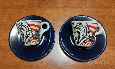 Coppia tazzine Lavazza da collezione.