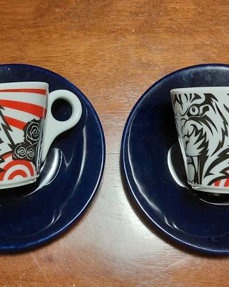 Coppia tazzine Lavazza da collezione.