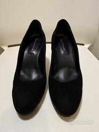 Scarpe décolleté camoscio nero Coccinelle