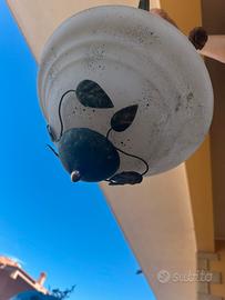 Lampadario e faretti