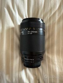 Obiettivo Nikon AF Nikkor 70-210mm 1:4-5.6