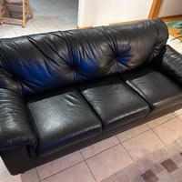 Divano in vera pelle (3 divani)