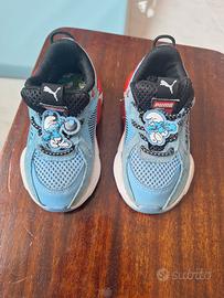 scarpe puma puffi bimbo N. 22