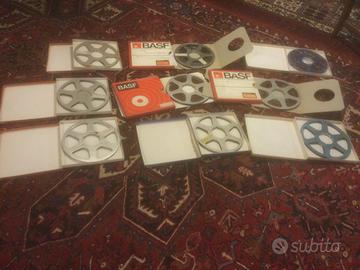 Bobine metalliche grandi per registratore audio