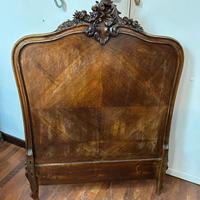 coppia testate letto singolo antico