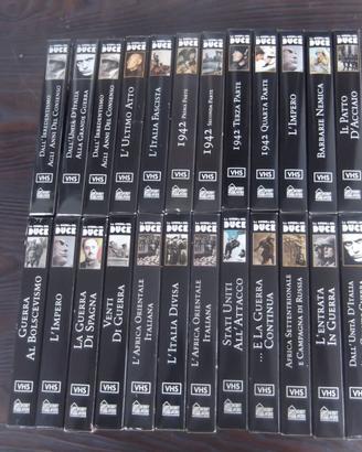 La Guerra Del Duce  24 videocassette VHS