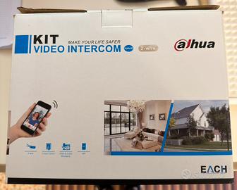 Kit videocitofonico dahua
