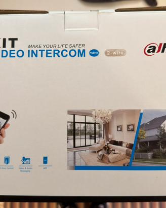 Kit videocitofonico dahua
