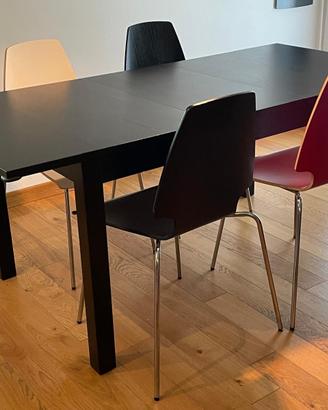 Sedie +tavolo allungabile+tavolo da fumo Ikea