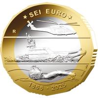 6 euro 160° Anniversario delle Capitanerie di Por
