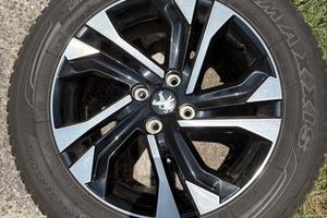 CERCHI 17" Peugeot 2008 -208 + gomme termiche