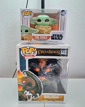 Lotto di 2 Funko Pop! – Balrog SUPER & The Child 