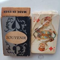 Carte da gioco vintage URSS Ucraina