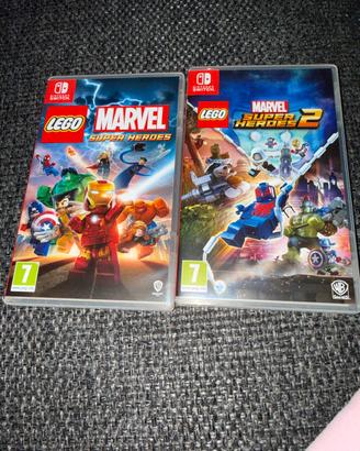 LEGO MARVEL SUPER HEROES 1 e 2