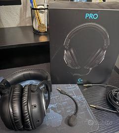 Cuffie da gaming Logitech G PRO