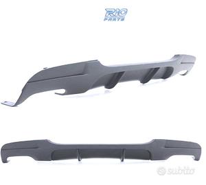DIFFUSORE BMW E90 E91 LOOK M3 NERO OPACO