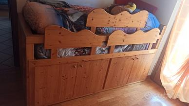 Letto doppio estraibile