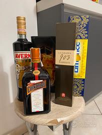 Bottiglie liquore integre varie etichette