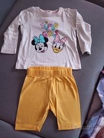 set completo magliettina e pantaloncino