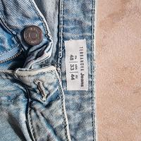 Jeans larghi stile cargo t.48ita, maglioncino S