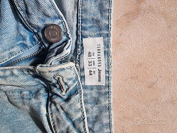 Jeans larghi stile cargo t.48ita, maglioncino S